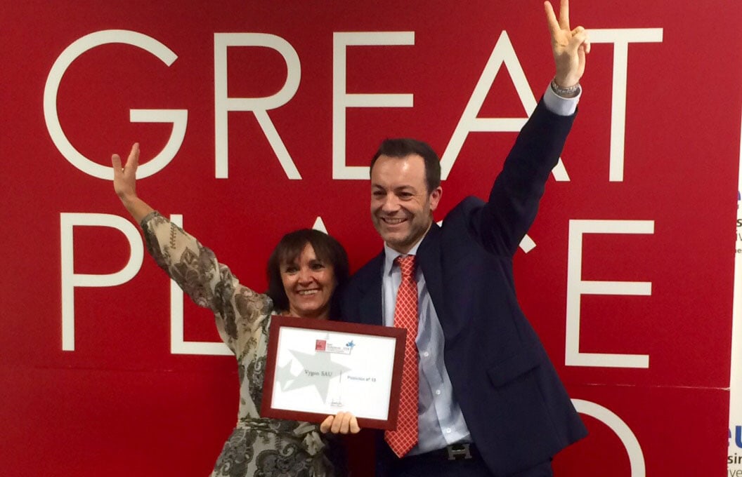 Vygon España, “Premio Empresa Flexible 2014″ y empresa “Best Place to Work 2014”