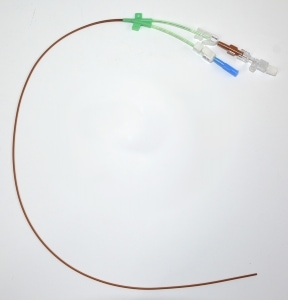 Catéter PICC de dos luces