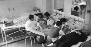 Antuguas salas de terapia intravenosa