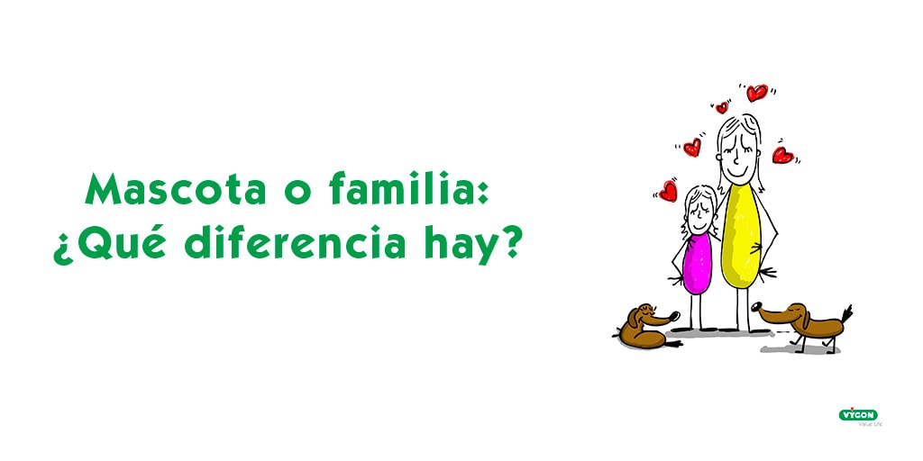 Mascota o familia: ¿Qué diferencia hay?
