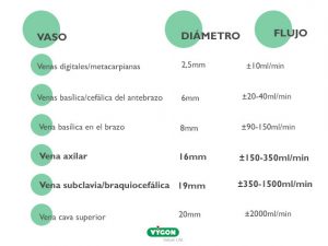 Clasificacion vena/flujo