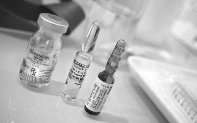 Fármacos irritantes a través de una línea media