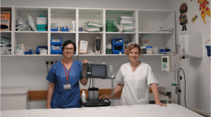 Clara Rodríguez y Pepa González y María Ángeles García Ortega