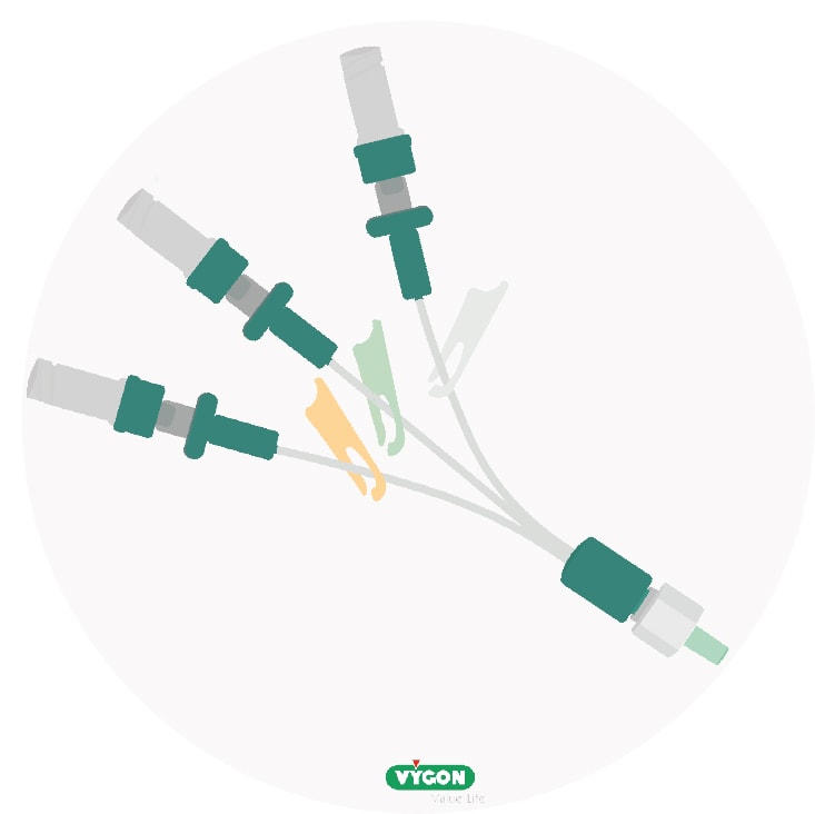 prolongador trifurcado