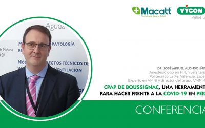 Conferencia: qué hemos aprendido sobre el uso de la VMNI en pacientes Covid. Dr. Alonso