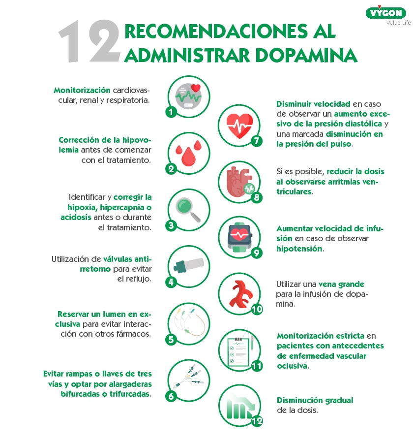 recomendaciones dopamina