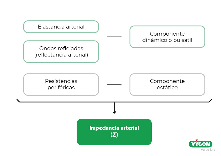 Impedancia arterial (Z)