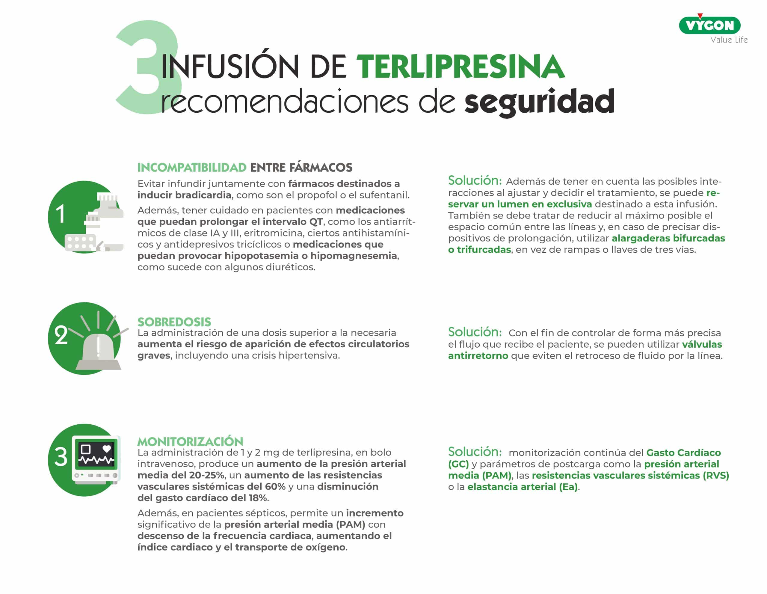 recomendaciones de seguridad en la infusión de terlipresina