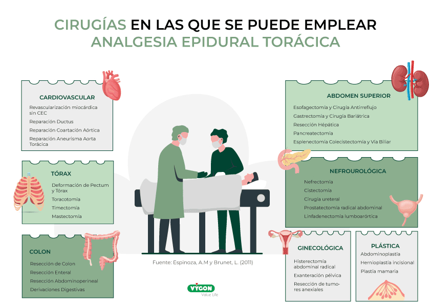 Cirugía epidural torácica